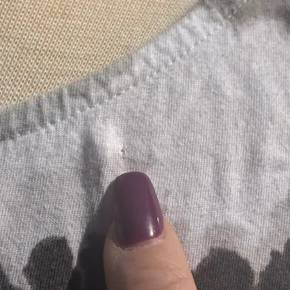 Cuddle Duds Tye Dye Dress Woman’s Sz XL Black Gray White Comfy - Picture 5 of 11